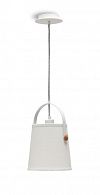 Светильник подвесной Диаметр 20 см Mantra Nordicia 4926 Белый/Дерево