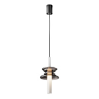 Подвесной светильник 18*53*335 см, 1 G9*28W Sound Wave MOD255PL-01B1 Maytoni, Черный