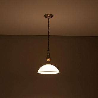 Светильник подвесной 30*100 см, 1*E27*75 W, Бронза Citilux Адриана CL405213