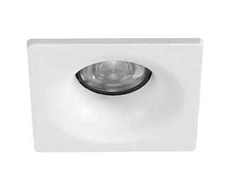 Светильник встроенный 9*9 см, Crystal Lux CLT 003C1 WH Белый, вр 7,5 см