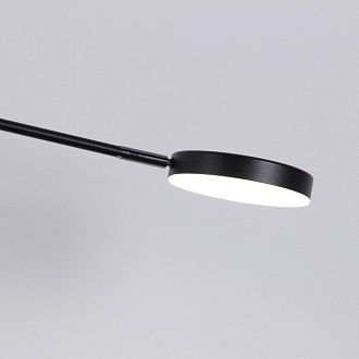 Бра 115*12*67,5 см, 7W, Favourite Vorago 4572-1W матовый черный, белый акрил