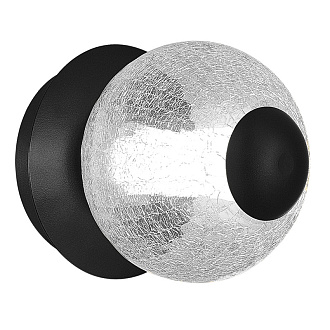 Светильник настенный светодиодный PEEK 1*LED*8,5W 3000K ST LUCE SL6120.401.01 черный