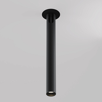 Встраиваемый светильник 3*3*32,6 см, LED, 6W, 3000К, Maytoni Technical Focus T C141RS-L300-6W3K-B черный, вр 5,5 см