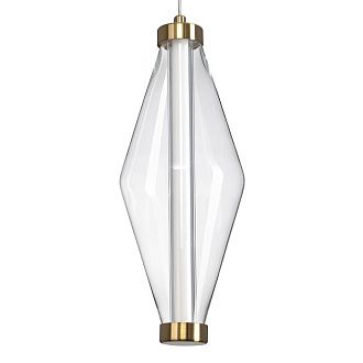 Подвесной светильник *12*45-165 см, *LED*5W, 3000K, Citilux Tanna CL253010, Латунь