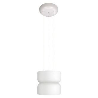 Подвесной светильник 17 см, 12W, 3000K, LOFT IT Totem 10466/2P Milky white, белый