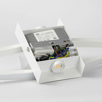 Бра настенное 15*6*100 см, 4*LED*4W 4000K Lussole Alachua LSP-7185 белый