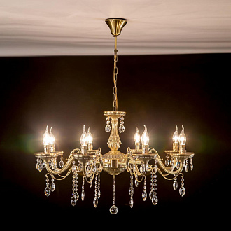 Люстра 80 см Citilux Кармен CL404183 бронза