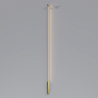 Светильник настенный светодиодный 198 см, 30W, 3000K, Elektrostandard Alto LED 40134/LED, латунь