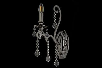 Бра *12*39 см, 1*E14*40W, Dio D`arte Isola Nickel Black Isola E 2.1.1.600 NB, Матовый никель