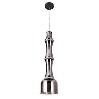 Подвесной светильник 23 см, 30W, 3000K, Divinare Volturn 1243/06 SP-30, черный