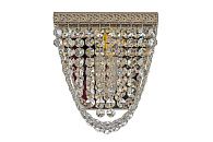 Бра *17*20 см, 1*E27*60W, Arti Lampadari Favola Nickel Favola E 2.10.501 N, Матовый никель