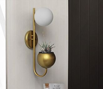 Бра-кашпо Inodesign Gro 33.210 G