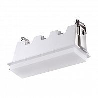 Встраиваемый светильник 15 см, 10W, 4000К Novotech Hielo 358240, белый, вр 13,8*3,5 см