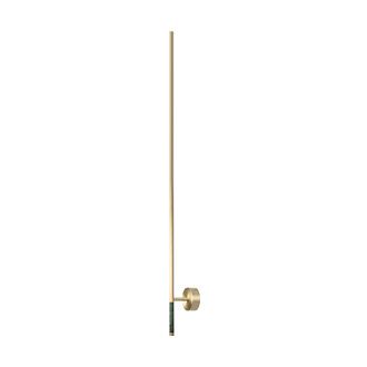 Бра 123 см 1*LED*17W, 3000К Loft It 10150/1230 Green Handle, Золото, зеленый