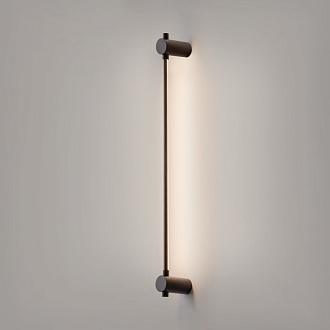 Светодиодный светильник 90 см, 8W, 3000K, Maytoni Rotta MOD413WL-L8B3K, черный