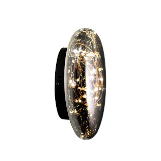 Настенный светильник 9 см, 5W, 3000К MODESTYLE MS.6512.220 BK черный
