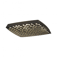 Потолочный светильник 38,5*38,5*8 см, LED 56W 2700-5000K черный Mantra Urban 7887