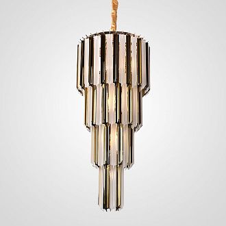 Подвесная люстра COMPAR CAS 38*38*82 см, 9*E14*40W, ImperiumLoft compar-cas01, Золотистый