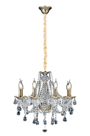 Люстра 580*530-1010, 8*E14, 40W NewRgy Premium 1677/8 AB, Бронза