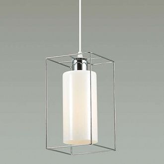Подвесной светильник Lumion Elliot 3731/1 Хром/белый, диаметр 15.5 см