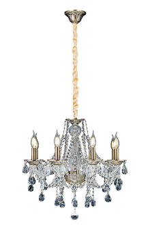 Люстра 580*530-1010, 8*E14, 40W NewRgy Premium 1677/8 AB, Бронза