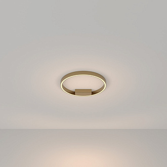Светильник 40 см, 25W, 3000K Maytoni MOD058CL-L25BS3K, латунь