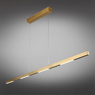 Линейный светильник 120*5*40-130 см, 1*LED, 28W, 4000K, Aployt Noella APL.051.13.28, латунный