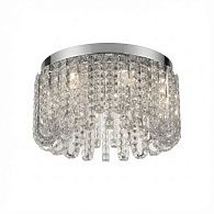 NW082P-ф600*H310 CHROME / ХРОМ Потолочный светильник NW 8*40W(320W)*E14, Ø600 x H310, NewRgy CHROME (Хром)