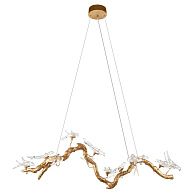 Подвесная люстра 150 см, 36W, 3000K, Loft IT Voa 10378/1500P, бронза