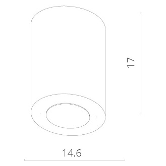 Светильник 30W, 15*15*17 см, Arte Lamp Facile A5130PL-1WH, белый