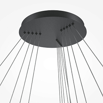 Подвесной светильник 90*20*300 см, LED*174W Rim 3000К-4000К MOD058PL-L200BK Maytoni, Черный