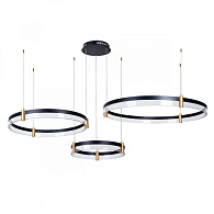 Светильник 148 см, 226W, 3000-6000K Arte Lamp MERCURY A2185SP-3BK черный