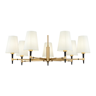 Подвесная люстра Maytoni Zaragoza H001CL-07BS, латунь, диаметр 88см