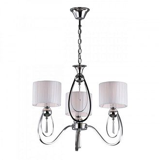 Подвесная люстра 50*90 см, 3*E14, 40W, Omnilux Omnilux 638 OML-63803-03, хром