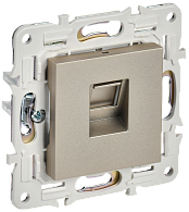 SKANDY Розетка комп. RJ45 кат.6 SK-K02Sh шамп. IEK, SK-K10-2-K37