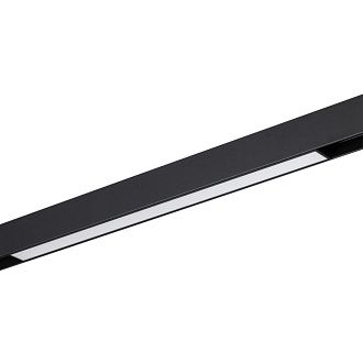 Cветильник  43,6*2,5*3 см, 1*LED*24W, 3000-6000K, Novotech VECTOR PORT 359939, черный,  диммир. пульт ДУ/Tuya Smart Life