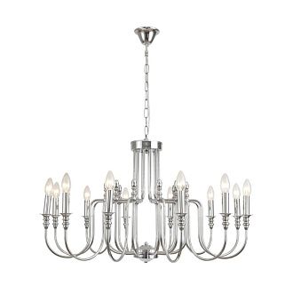 Люстра *85*52,5-102 см, 12*E14*40W, Lumion Suana LUM8317/12, хром