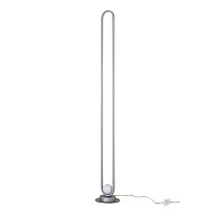 Торшер 154 см, 62W, 4000K, F-Promo Altus 4222-1F, серебро