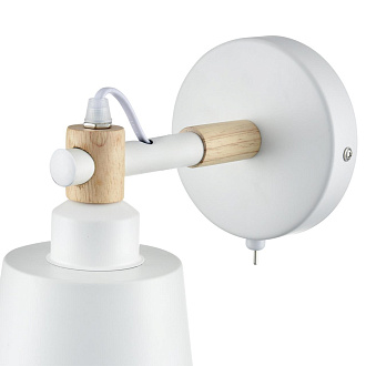 Бра 21*23 см, 1*E27 Lumion ROSALINA 8097/1W белый