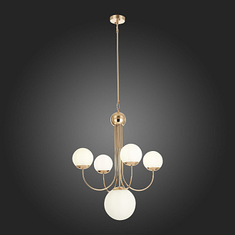 Люстра подвесная 60 см, ST LUCE AVELLINO SL1504.203.05 Французское золото