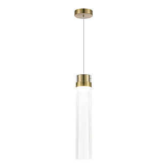 Светильник подвесной CHAMPAGNE 1*LED*12W 4000K ST LUCE SL6236.303.01 латунь