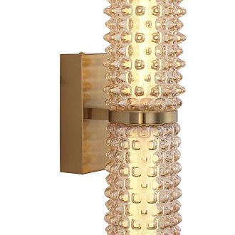 Бра 10*15,5*42 см, 1*LED*11W, 4000K, ST-Luce Saguaro SL6144.301.01, латунный