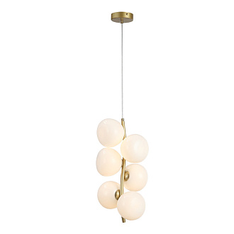 Светильник  подвесной SWEVEN 6*G9 LED*5W 4000K ST LUCE SL1519.303.06 латунь