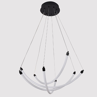 Подвесная люстра 67 см, 36W, 3000-6500K, F-Promo Hammock 4468-4P, черный