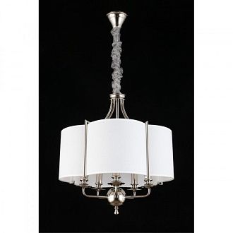 Подвесная люстра 50*80-150 см, 5*E14, 40W, Aployt Korin APL.613.03.05, хром