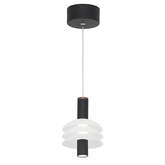 Светильник подвесной 12*190 см LED*6 W, 4000 К Citilux Майя Черный CL202011