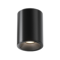 Светильник 9*9 см, GU10 7W, Maytoni Antares C029CL-01B, черный, IP65