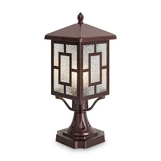 Ландшафтный светильник 14*14*-33 см, 1*E27*40W, Voltega Бен / Ben VGL7209FL-01BR, Бронза
