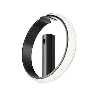 Трековый магнитный светильник 19 см, 10W, 3000K, Maytoni Technical Zero Flarity TR230-1-10W3K-B, черный