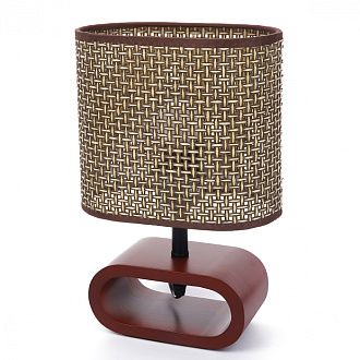 настольная лампа 30 см, Lumion 8200/1T, кофейный-коричневый